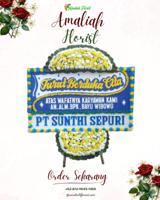 Papan Bunga Duka di Sampanahan